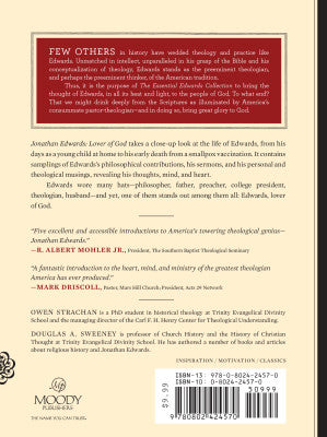Jonathan Edwards Lover of God (Volume 1) By Owen Strachan & Douglas Allen Sweeney