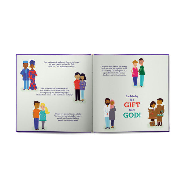 God Made Babies: Helping Parents Answer the Baby Question by Justin S. Holcomb and Lindsey A. Holcomb, Trish Mahoney(Illustrator)