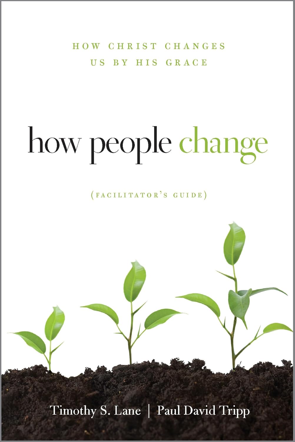 How People Change Study Guide: How Christ Changes Us by His Grace by Timothy S. Lane & Paul David Tripp
