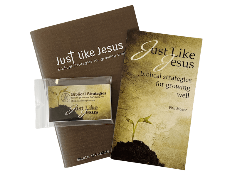 Just Like Jesus Packet: Strategies for Growing Well by Phil Moser (Biblical Strategies)