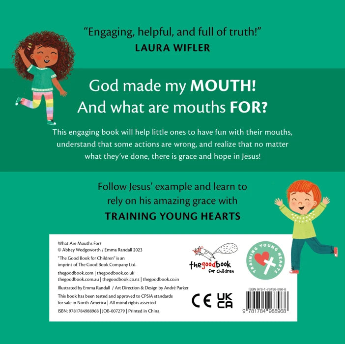 What Are Mouths For? Board Book A Lift-the-Flap Board Book by Abbey Wedgeworth