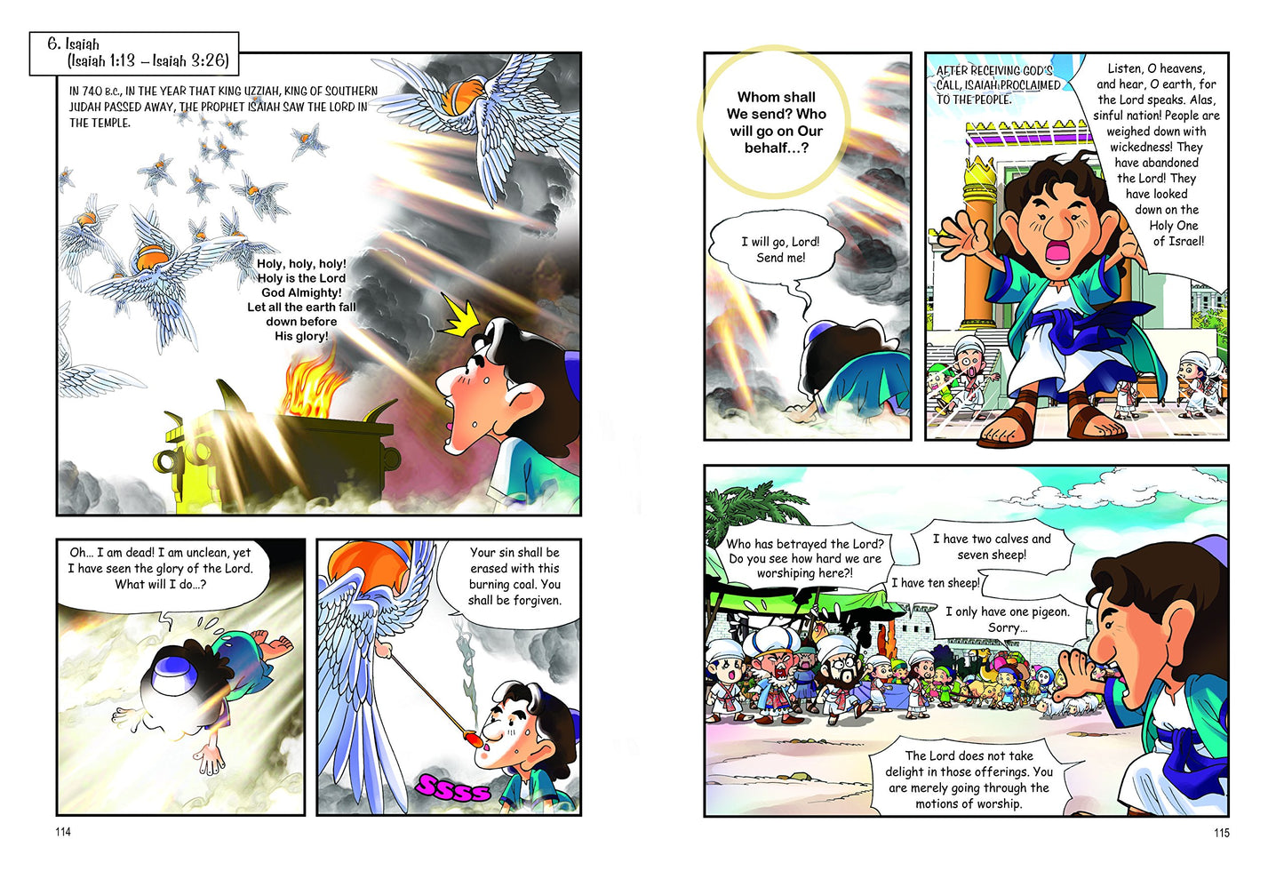 Power Bible # 6: Bible Stories to Impart Wisdom - Destruction and a Promise. by Kim Shin–Joong