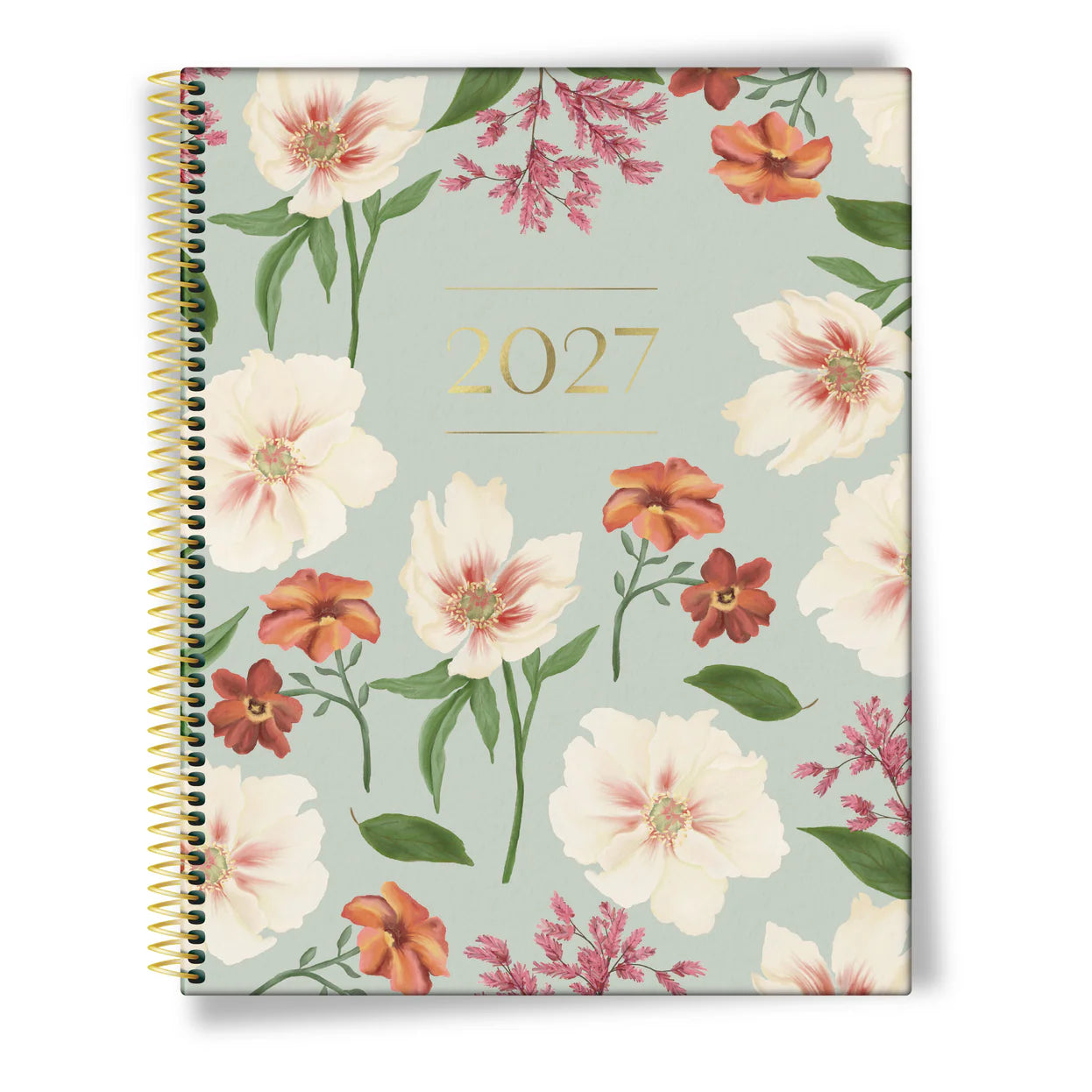 17-Month Bible Memory Planner (2027) - Garden Edition