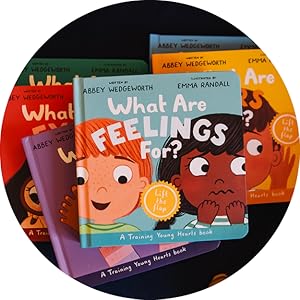 Training Young Hearts Boxed Set: 6 Lift-the-Flap Board Books & Guide for Grown-Ups (toddlers ages 1-5)