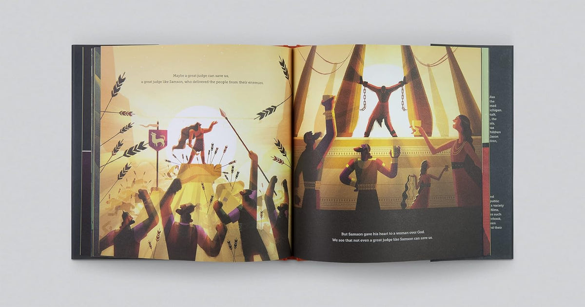 The Promise: The Amazing Story of Our Long-Awaited Savior by Jason Helopoulos (Author), Rommel Ruiz (Illustrator)