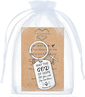 Keychain w Bible Verse & Free bag & Card
