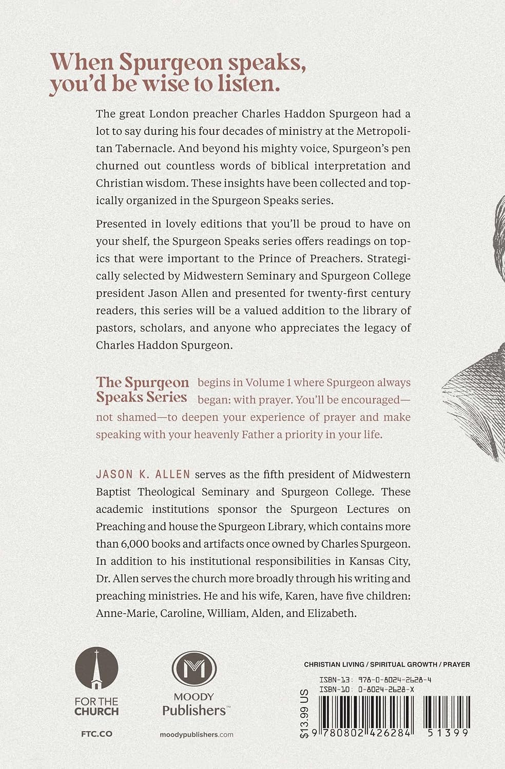 Spurgeon on the Priority of Prayer (Spurgeon Speaks) by Jason K Allen (Editor)
