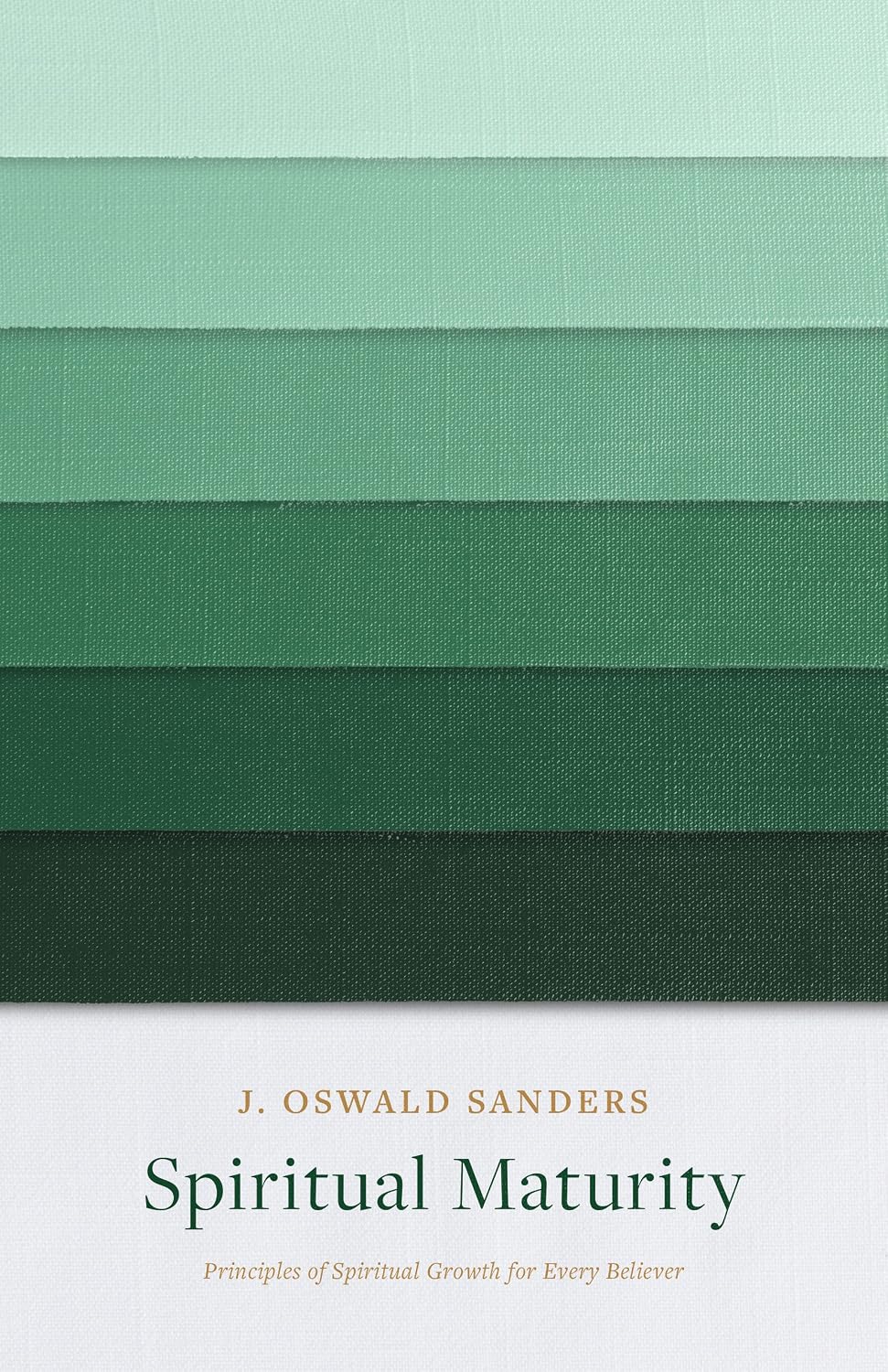 Spiritual Maturity: Principles of Spiritual Growth for Every Believer by J Oswald Sanders (Author)