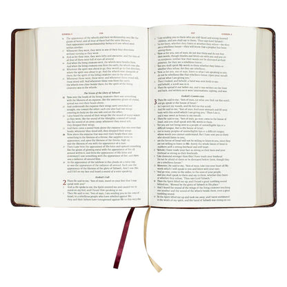 LSB - Legacy Standard Bible, Large Print Wide Margin - Paste-Down Faux Leather