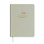 Faithful Promises Journal - Mist Green Linen