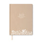 Things Above Journal - Beige Faux Leather