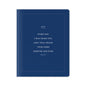 17-Month Bible Memory Planner (2027) - Navy Blue Edition