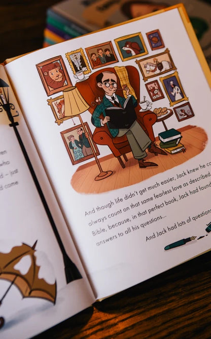 C.S. Lewis The Boy Who Loved to Ask Big Questions by Laura Caputo-Wickham
