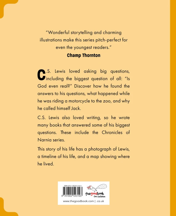 C.S. Lewis The Boy Who Loved to Ask Big Questions by Laura Caputo-Wickham