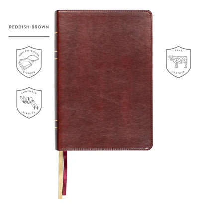 LSB - Legacy Standard Bible, Large Print Wide Margin - Paste-Down Faux Leather