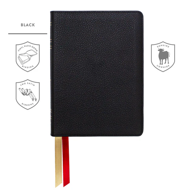 LSB - Legacy Standard Bible Portable Paragraph Reference, Red Letter - Paste-Down Cowhide
