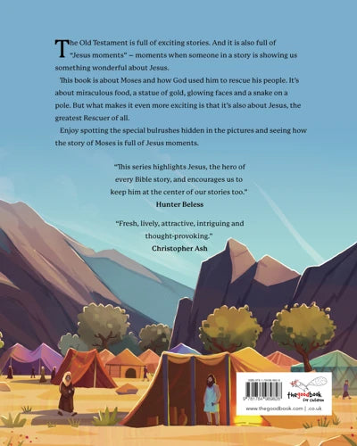 Jesus Moments: Moses Finding Jesus in the Story of Moses by Alison Mitchell