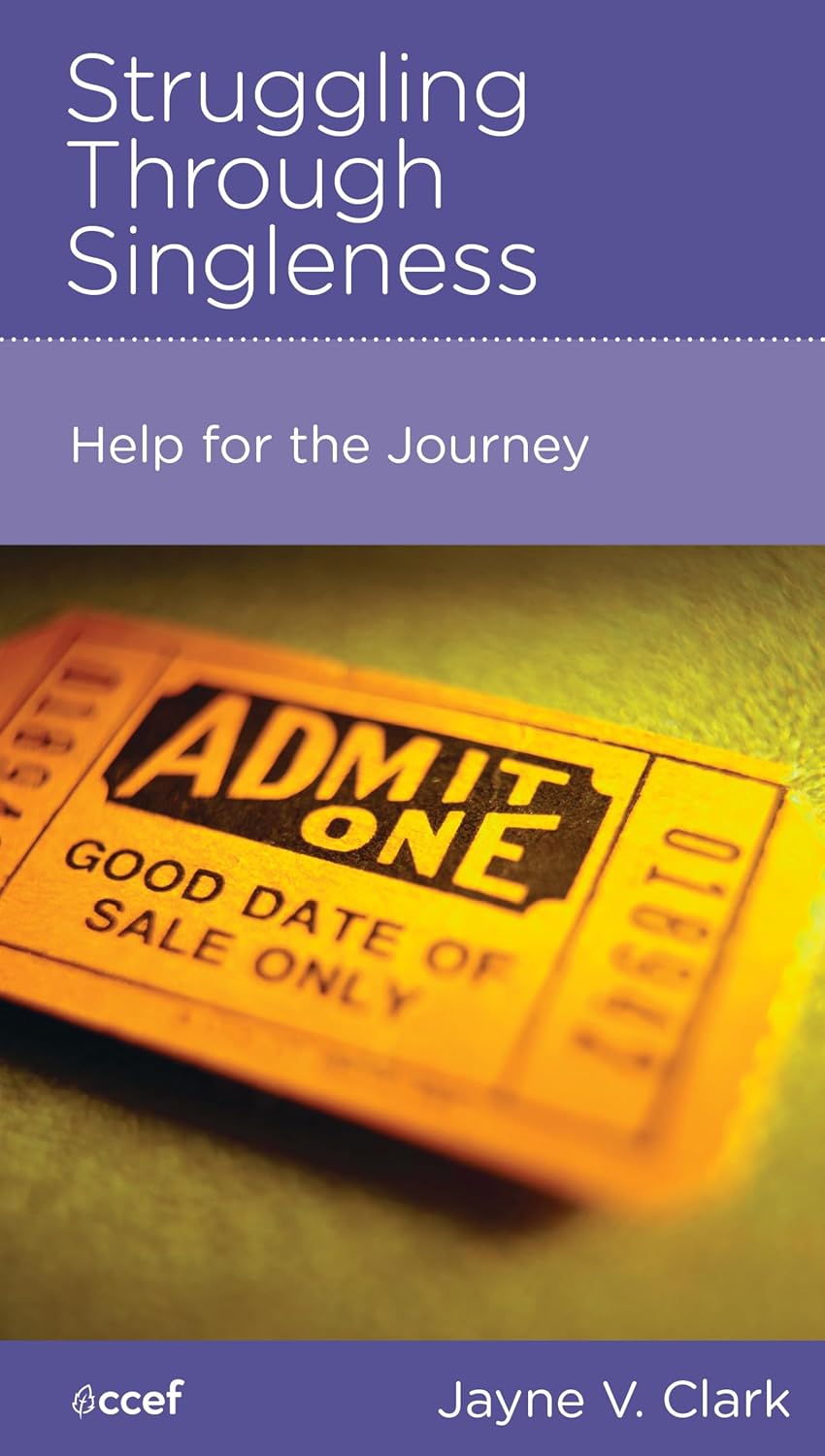 Struggling Through Singleness: Help for the Journey by Jayne V Clark - Mini Book