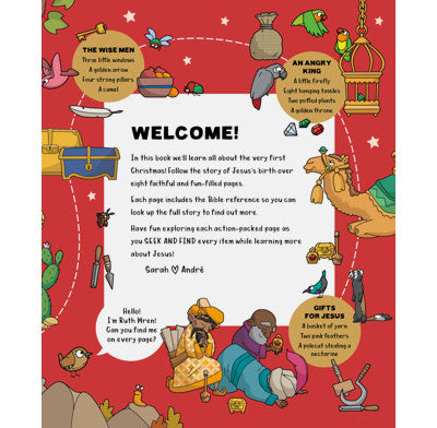 Seek and Find : The First Christmas by Sarah Parker