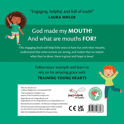 What Are Mouths For? Board Book A Lift-the-Flap Board Book by Abbey Wedgeworth
