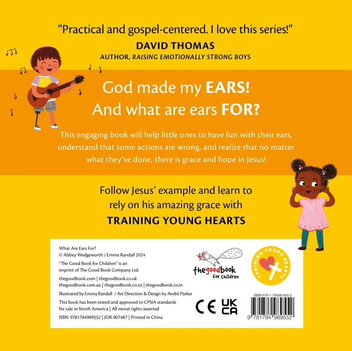 What Are Ears For? Board Book A Lift-the-Flap Board Book by Abbey Wedgeworth