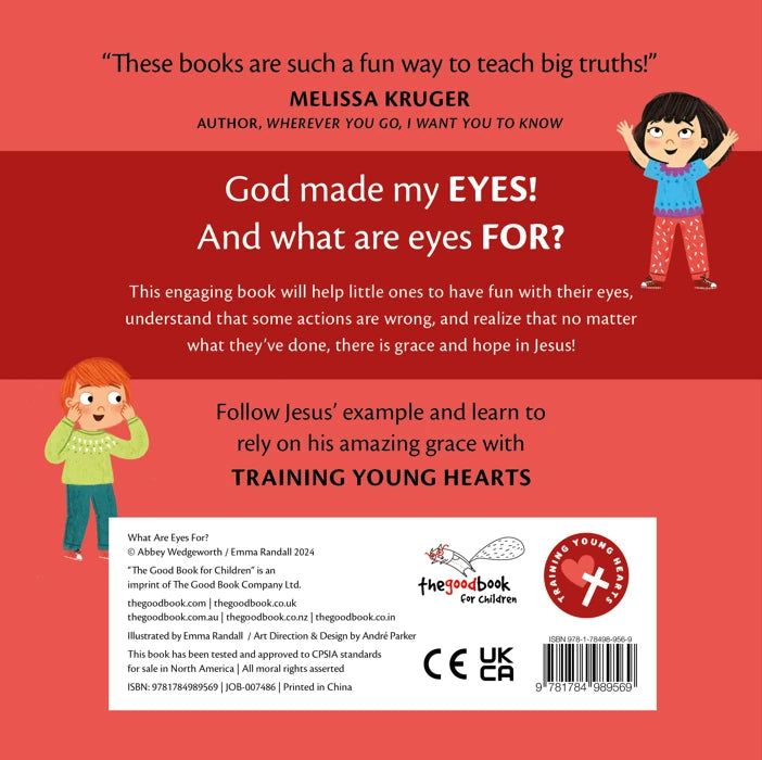 What Are Eyes For? Board Book A Lift-the-Flap Board Book by Abbey Wedgeworth